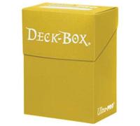 Ultra Pro - 82476 - Jeu De Société - Boîte De Rangement Pour 75 Cartes Protégées - Jaune