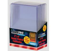 Ultra Pro - Boîte de rangement pour cartes - 10 x Super Thick 130pt - 3" x 4" - PVC - Transparent
