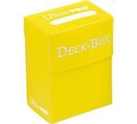 Ultra Pro - 82476 - Jeu De Société - Boîte De Rangement Pour 75 Cartes Protégées - Jaune