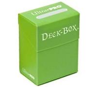 Ultra Pro – Boîte pour cartes Deck Box Solid – 75 cartes protégées – Vert clair