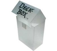 Ultra Pro Boîte Polydeck 81454 – 80 cartes protégées – Blanc nacré translucide