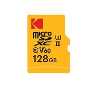 ULTRA PRO - Carte mémoire flash (adaptateur microSDXC vers SD inclus(e)) - 128 Go - A1 / Video Class V60 / UHS-II U3 - microSDXC UHS-II