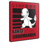 Ultra Pro – Portefeuille 4 poches Charmander pour cartes Pokémon, rangement JCC