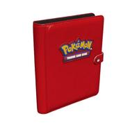 Ultra Pro Classeur à 4 poches Pokémon Premium - Rouge - Accessoire pour cartes à collectionner