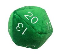 Ultra Pro D20 Dés Fantaisie en Peluche Vert avec numérotation Blanche, E-15234