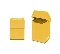Ultra PRO - Deck-Box | Accessoire cartes à collectionner | Capacité 75 cartes protégées | Jaune