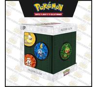 Ultra Pro – Deck Box – Alcove Click Galar – Similicuir – Licence Pokémon – Vert