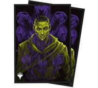 Ultra Pro - Duskmourn Lot de 100 pochettes de protection pour MTG - Illustration de Kaito, Bane of Nightmares