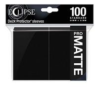 Ultra Pro E-15613 Eclipse Lot de 100 Pochettes Mates Standard Noir de Jais