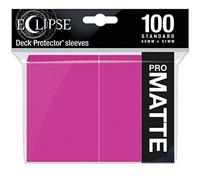 Ultra Pro Eclipse Lot de 100 Pochettes Mates Standard - Rose Vif, E-15621