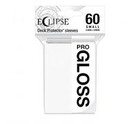 Ultra Pro E-15624 Eclipse Lot de 60 Petits Manchons Brillants Blanc Arctique