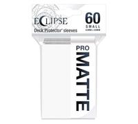 Ultra Pro E-15636 Eclipse Lot de 60 petites manches mates Blanc arctique
