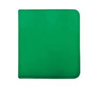 Ultra Pro Classeur E-15741 Ultra Pro-12, 12 pochettes, fermeture éclair, Vert Taille M