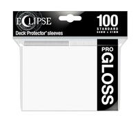 Ultra Pro Pochettes standard Eclipse 88-15600 Brillantes – Lot de 100 Blanc Arctique