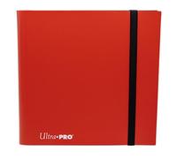 Ultra PRO - Eclipse Classeur Pro 12 poches rouge pomme pour 480 cartes de taille standard, protège les cartes à collectionner, les cartes de jeu et les cartes de sport dans les pochettes de protection