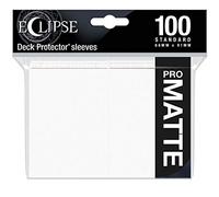 Ultra Pro Eclipse Lot de 100 Pochettes Mates Standard Blanc Arctique, E-15612