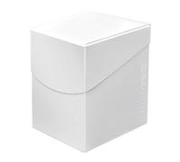Ultra Pro 85682 Eclipse Pro 100+ Deck Box Unisexe-Jeunes, Blanc Arctique, 10cm x 7.5cm x 8cm