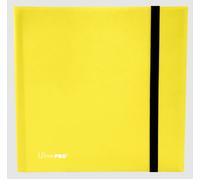 Ultra Pro – Classeur Eclipse Pro – 12 poches, jaune citron – pour 480 cartes de taille standard