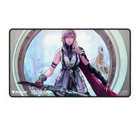 Ultra PRO - Final Fantasy x Universes Beyond Lightning, Army of One Tapis de jeu noir cousu pour Magic : The Gathering | Tapis de jeu de cartes, Final Fantasy Collectibles, tapis de bureau et tapis de