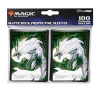 Ultra PRO - Final Fantasy x Universes Beyond Summon Fenrir 100ct Deck Protector Sleeves for Magic: The Gathering | Trading Card Accessories, Collectible Card Game Gear, Final Fantasy Collectibles