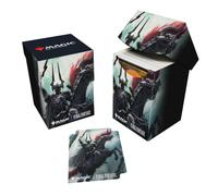 Ultra Pro - Final Fantasy x Universes Beyond Summon Primal Odin 100+ Deck Box for Magic: The Gathering | Trading Card Accessories, Collectible Card Game Gear, Fantasy Gaming Supplies
