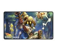 Ultra PRO - Final Fantasy x Universes Beyond Vivi, Stray Black Mage Black Stitched Playmat for Magic: The Gathering | Card Game Playmat, Final Fantasy Collectibles, Desk Mat Mousepad