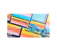 Ultra PRO Hatsune Miku Stream Tapis de jeu standard pour Magic The Gathering, jeux de cartes, tapis de souris - Tapis de jeu en couleur pour MTG, cartes à collectionner, idéal pour les fans de cartes