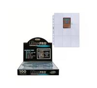 Ultra Pro - Lot de 100 feuilles de 9 pochettes Platinium Series