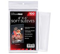Ultra Pro Lot de 100 pochettes souples de 10,2 x 15,2 cm