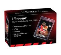 Ultra Pro Lot de 200 Manchons à lèvres Semi-rigides 1,27 cm en Plastique