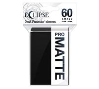 Ultra Pro – Petites manches Eclipse Matte – Lot de 60 – Noir de jais