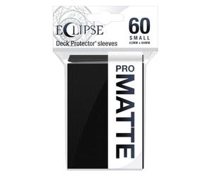 Ultra Pro Lot de 60 petites manches Eclipse Matte - Noir de jais