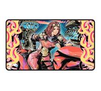 Ultra Pro - Magic: The Gathering - Aetherdrift - Tapis de jeu à surpiqûres noires Chandra, Spark Hunter - UK