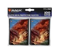 Ultra Pro - Magic The Gathering: Bloomburrow 100ct Deck Protector® MTG Sleeves Featuring Season Lands: Forest Summer, Protect and Store MTG Cards, Standard Size Card Sleeves