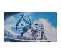 Ultra Pro - Commander Series #2 : Allied - Tapis de jeu cousu Shorikai pour Magic : The Gathering, tapis de jeu personnalisé pour surface de jeu