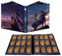 Ultra PRO - Magic : The Gathering Double Masters Liliana & Aminatou Classeur PRO à 12 poches - Protège les cartes à collectionner, poches latérales, protège et stocke jusqu'à 480 cartes de taille