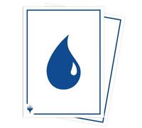 Ultra PRO - Mana 8 105ct Apex Deck Protector Sleeves - Island pour Magic: The Gathering, Protection et Stockage des Cartes de Collection, Cartes de Jeu, MTG, D&D, Taille Standard