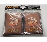 Magic the Gathering 80 - Pochettes Deck Protectors Mana 3 rouge Rouge