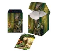Ultra Pro - MTG Murders at Karlov Manor 100+ Deck Box Kaust, Eyes of the Glade for Magic: The Gathering - Cartes MTG à manches, dimensionnées pour s'adapter aux cartes de taille standard
