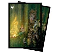 Ultra Pro - MTG Murders at Karlov Manor 100ct Sleeves Kaust, Eyes of the Glade, protection anti-reflet MTG accessoire de jeu de cartes à collectionner MTG de taille standard