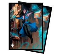 Ultra Pro - MTG Murders at Karlov Manor Lot de 100 pochettes Mirko, théoricien obsessionnel, protection anti-reflet pour cartes à collectionner MTG, accessoire de jeu de taille standard