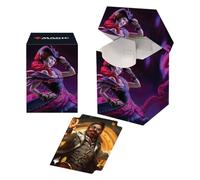 Ultra Pro - Outlaws of Thunder Junction 100+ Deck Box® Ft. Olivia for Magic : The Gathering, TCG accessoire de jeu à collectionner - Porte-cartes de protection