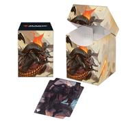 Ultra Pro - Outlaws of Thunder Junction 100+ Deck Box® Ft. Rakdos for Magic: The Gathering, TCG accessoire de jeu à collectionner, support de cartes de protection