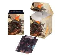 Ultra Pro - Outlaws of Thunder Junction 100+ Deck Box® Ft. Rakdos for Magic: The Gathering, TCG accessoire de jeu à collectionner, support de cartes de protection