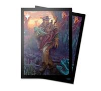 Ultra PRO - Magic : The Gathering Outlaws of Thunder Junction 100ct ChromaFuion Pochettes pour cartes de taille standard Yuma, protégez et stockez vos cartes de jeu, cartes MTG, pochettes de cartes
