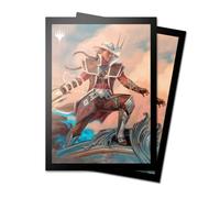 Ultra PRO - Magic: The Gathering Outlaws of Thunder Junction ChromaFuion Lot de 100 pochettes pour cartes de taille standard Annie Flash, protégez et stockez vos cartes de jeu, cartes MTG, pochettes