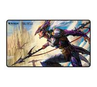 Final Fantasy x Universes Beyond Kain Highwind Tapis de jeu cousu noir pour Magic : The Gathering