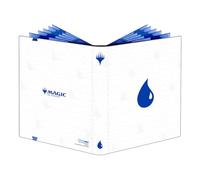 Ultra PRO - Mana 8 9-Pocket PRO-Binder - Island for Magic: The Gathering, Holds & Protects 360 Standard Sized Cards, Collector's Edition Durable Trading Premium Leatherette Secure Pocket Binder