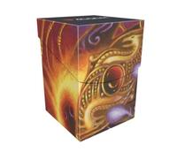 Ultra Pro - Modern Horizons 3 Ruby Medallion 100+ Deck Box® for Magic : The Gathering, organiseur de taille standard, protecteur de cartes à double manchon, couvercle autobloquant, boîte de jeu