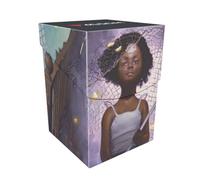 Ultra Pro - MTG Duskmourn 100+ Deck Box Commander Aminatou, Veil Piercer for Magic : The Gathering, Protect and Store up to 100+ Double Sleeves Standard Cards for MTG, Secure Cover, Vibrant MTG Art